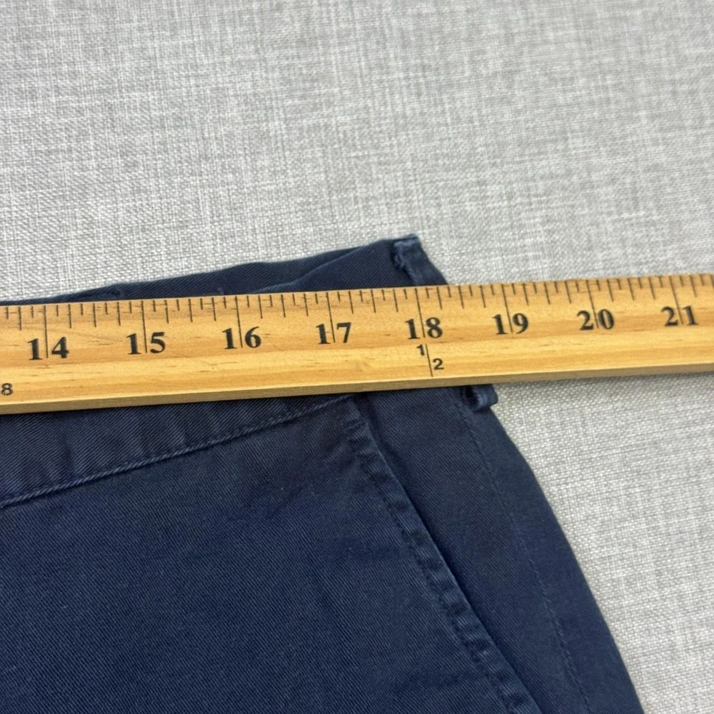 Polo Ralph Lauren Chino Shorts Mens 38 Blue Cotton Classic Fit 9